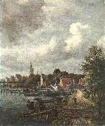 Jacob van Ruisdael View of Amsterdam China oil painting reproduction